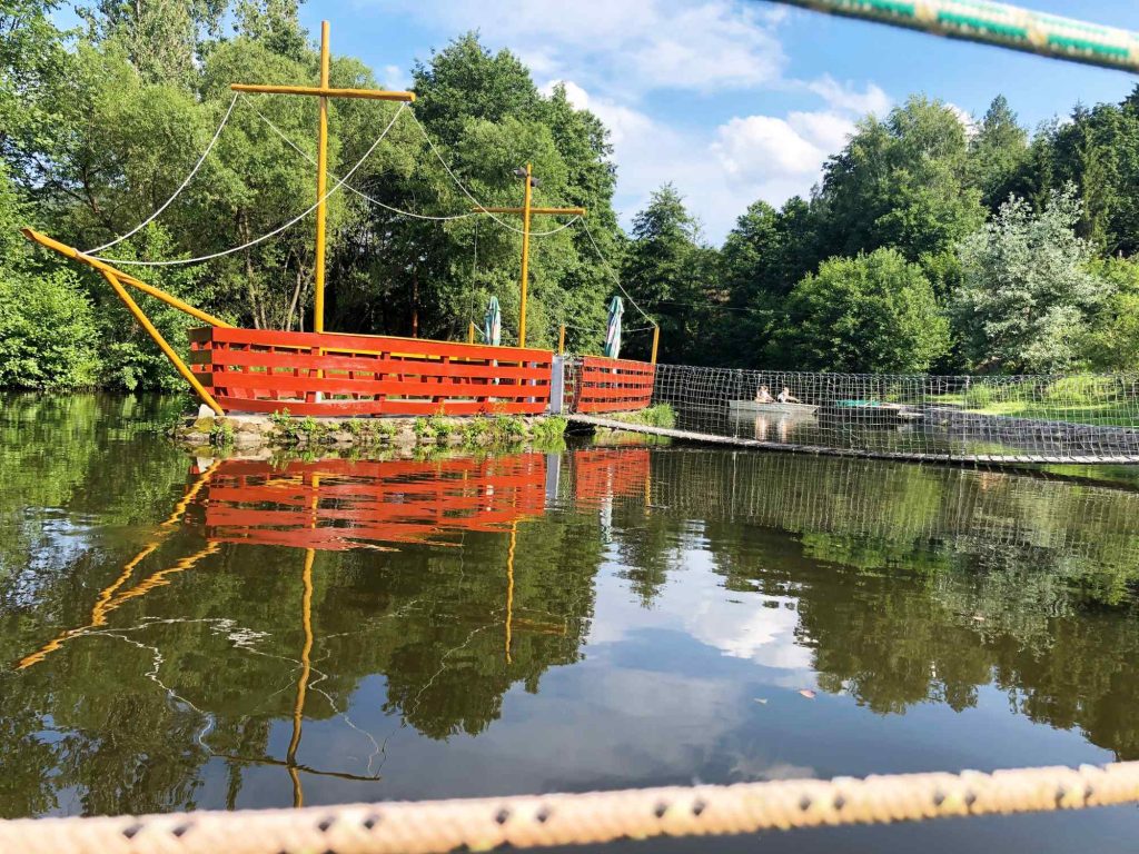 Telkibánya Aranybánya Üdülőpark kikapcsolódás kalandpark