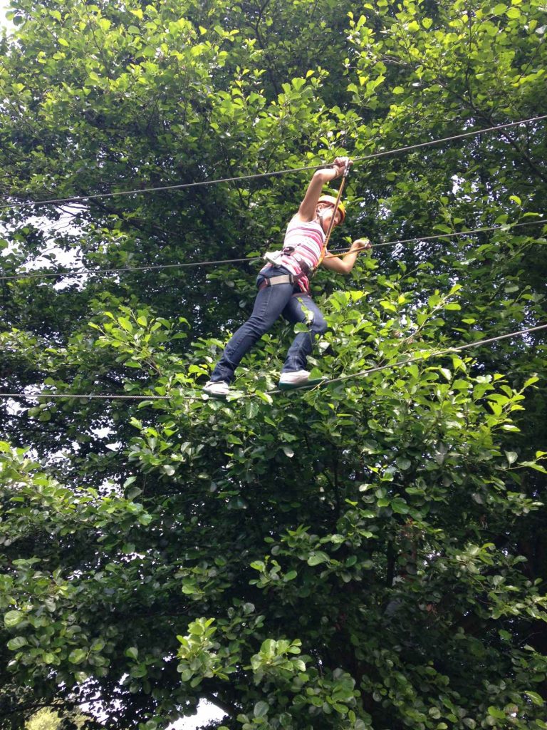 Telkibánya Aranybánya Üdülőpark kikapcsolódás felnőtt kalandpark